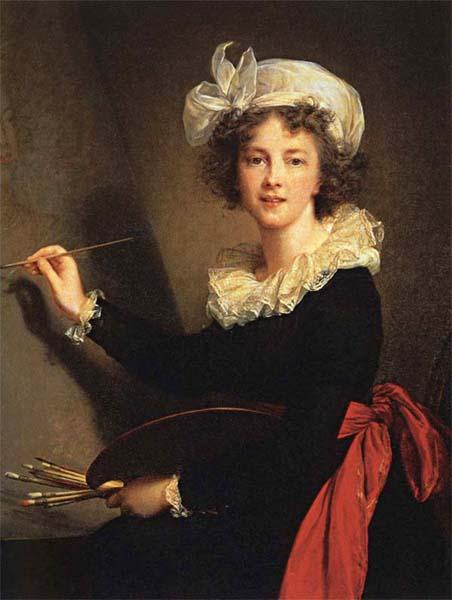 Elisabeth-Louise Vigee-Lebrun Self-Portrait oil painting picture